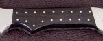 Ebony Exotic Hardwood Custom Knife handle